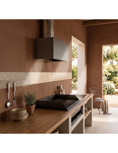 Losetas adhesivas efecto travertino para pared