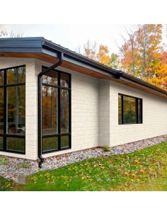 Revestimiento blanco exterior para fachadas 2