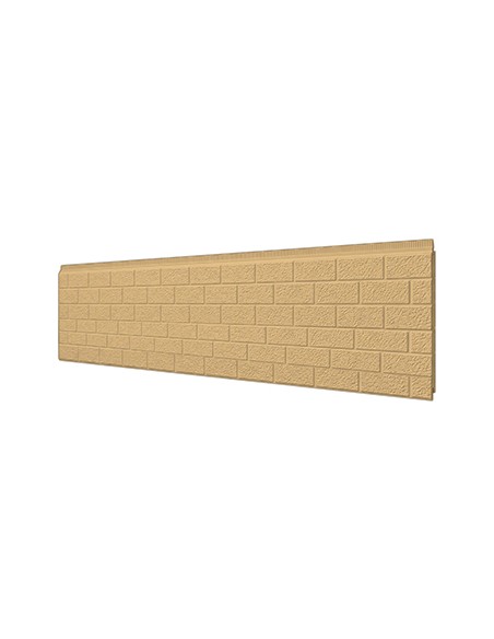 Revestimiento exterior color arena para fachadas