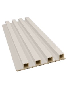 Revestimiento beige de listones para ambientes naturales