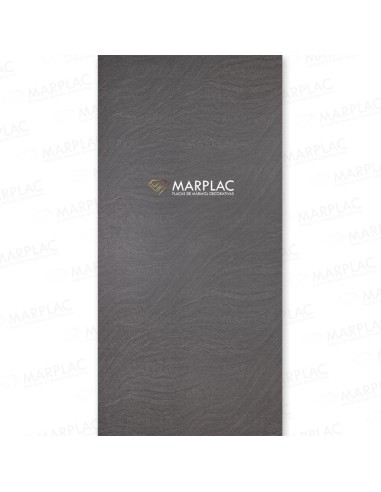 Panel decorativo Pvc texturizado Gris pizarra