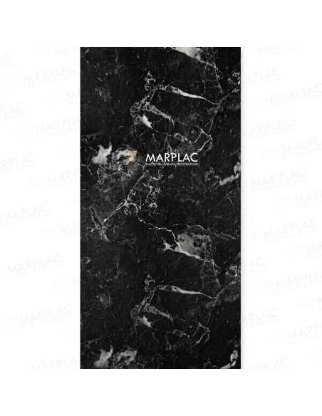 Transforma tu pared con la intensidad de nuestra placa negro azabache