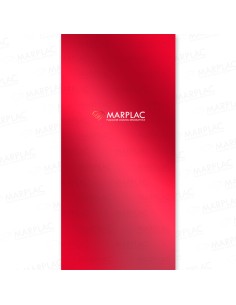 Espejo rojo decorativo para interiores con impacto visual