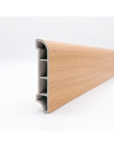Rodapié spc para interior efecto madera