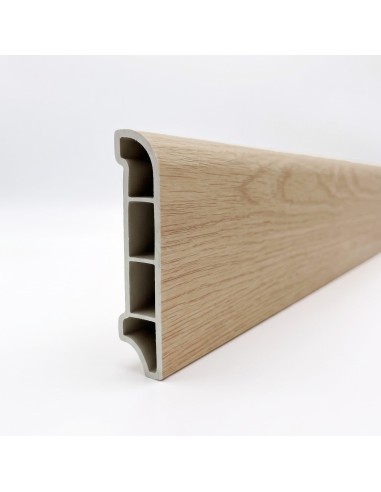 Rodapié spc para interior efecto madera