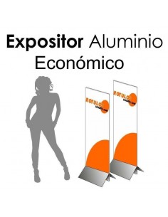 Expositor exterior rotulada