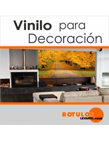 Vinilos impreso decoración tienda