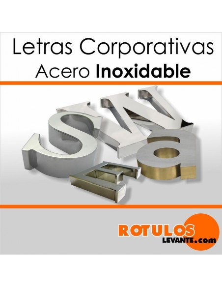 Corpóreas acero inoxidable