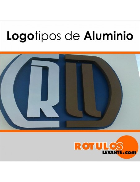 Logo corpóreas de alumino