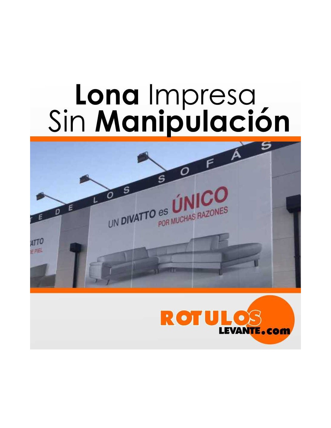 lona publicitaria