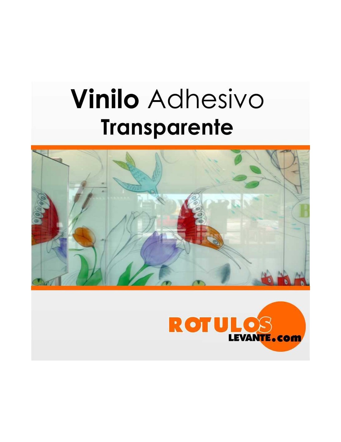 Vinilo Transparente Impreso