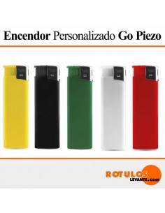 Encendedor publicitario go piezo