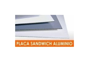 PLACA SÁNDWICH ALUMINIO