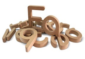 LETRAS DE MADERA