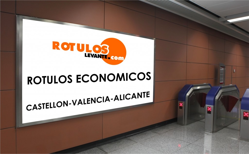 Rótulos económicos en castellón valencia y alicante