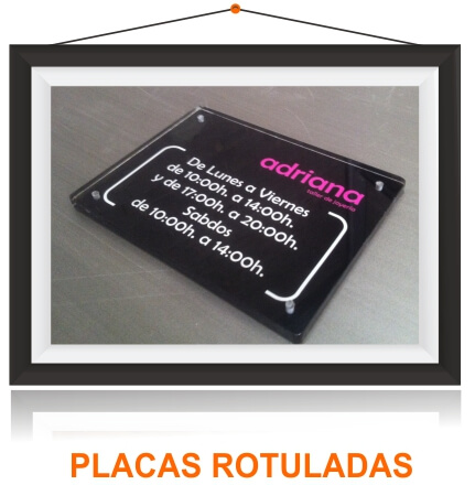 Placas Metacrilato