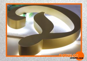letras luminosas