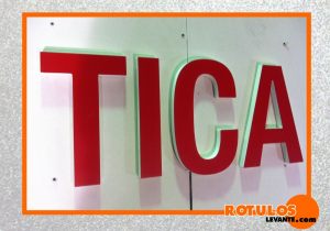 letras pvc