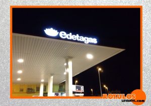 Rotulación gasolineras