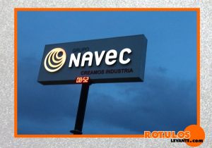 letras con iluminacion
