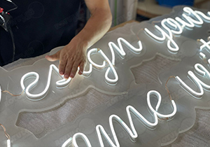 letras luminosas