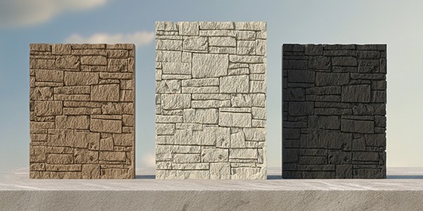 Paneles decorativos de piedra PU para exteriores