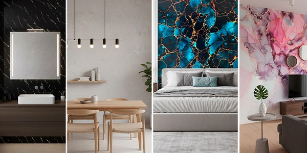 Placas decorativas efecto mármol - Envío a toda España