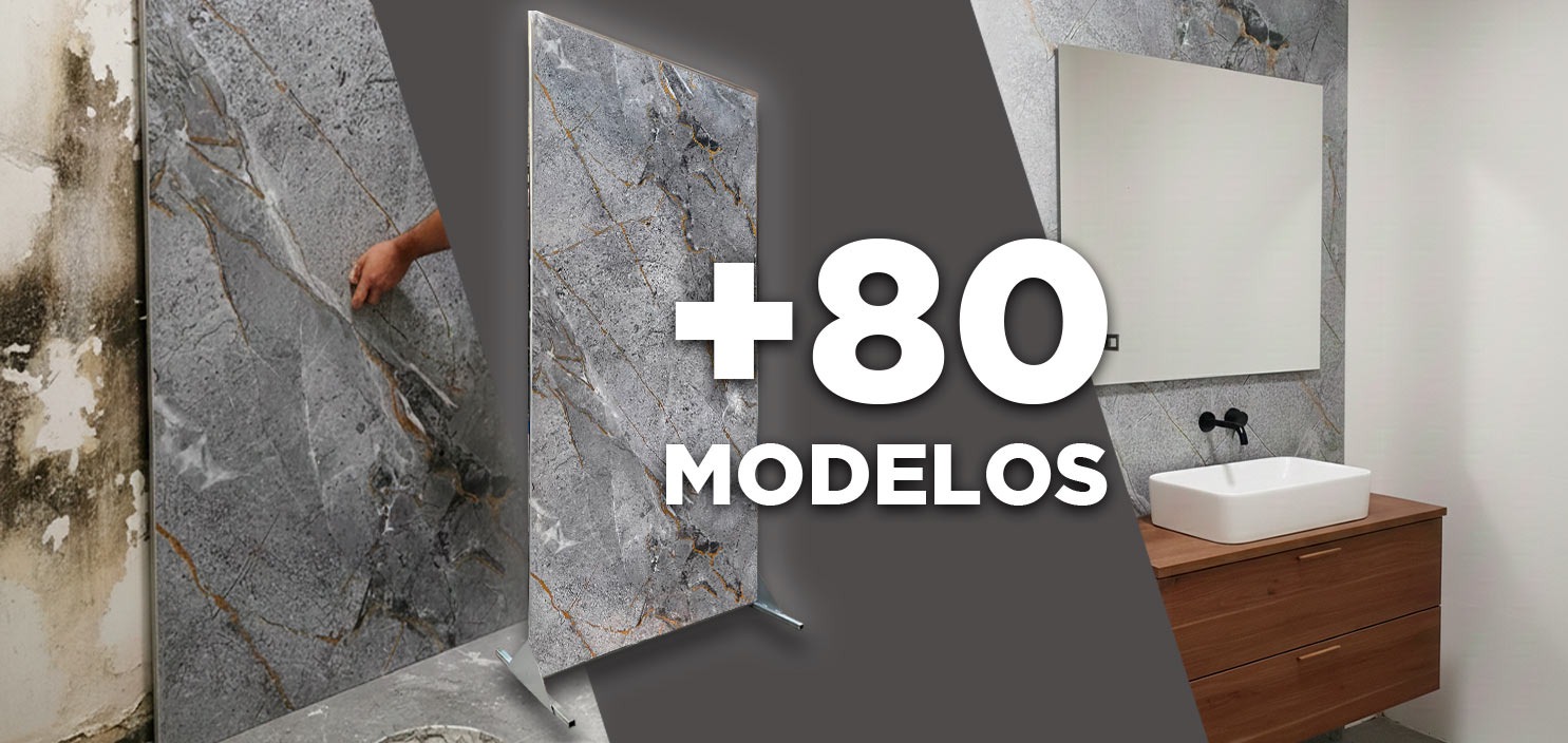 Revestimientos de pared fáciles de instalar: placas decorativas de PVC